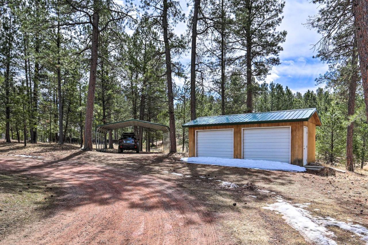 Private Black Hills Home With Corral Horses Welcome Custer Exterior foto