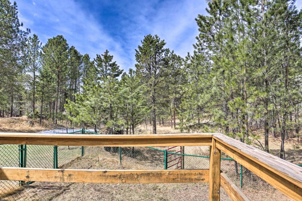 Private Black Hills Home With Corral Horses Welcome Custer Exterior foto