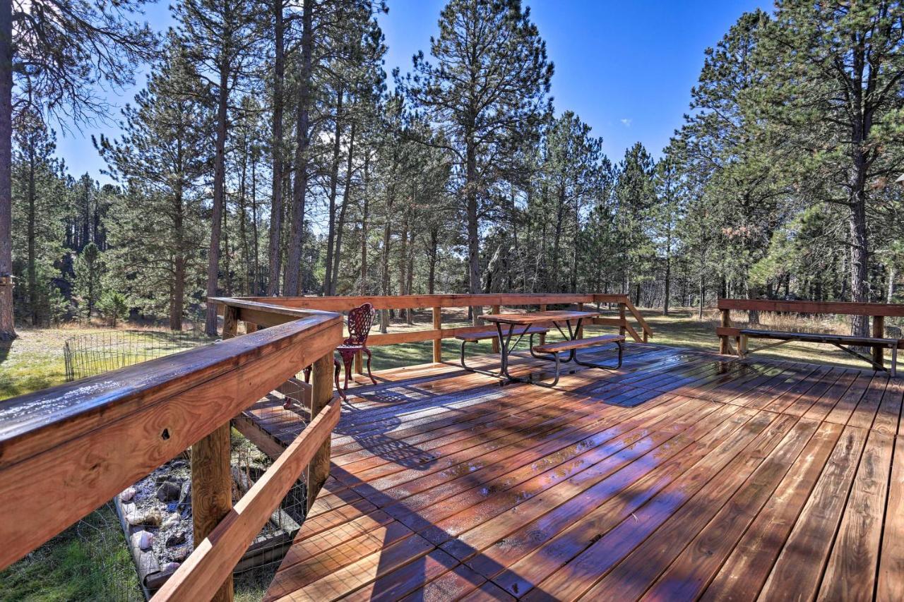 Private Black Hills Home With Corral Horses Welcome Custer Exterior foto